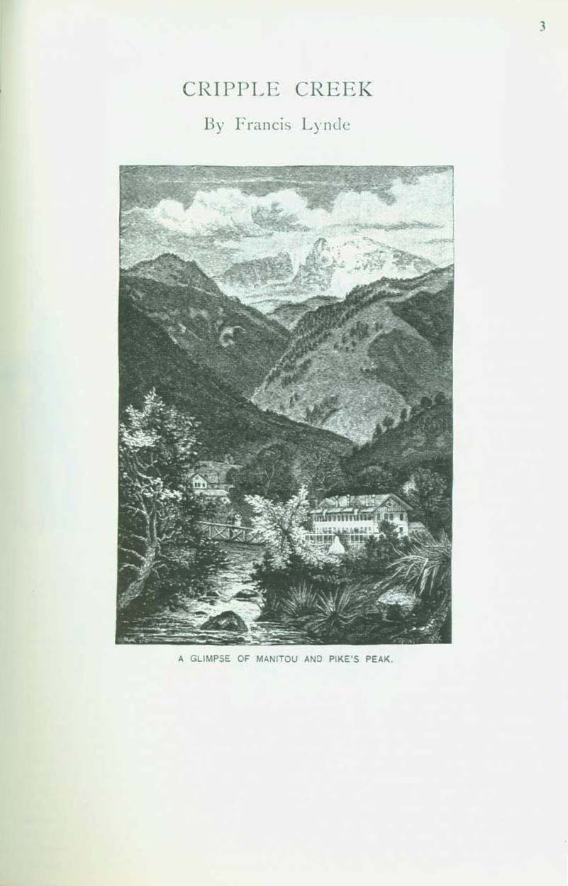 CRIPPLE CREEK 1900--a Colorado mining camp. vist0080b